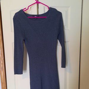 Gray Sweater Dress